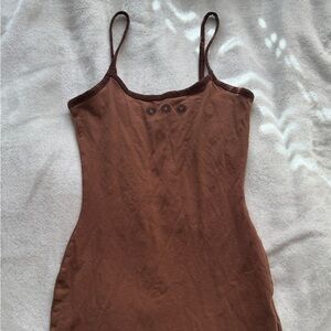 H&M Chocolate Brown Dress